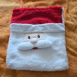Santa Claus Plush Christmas Bag
